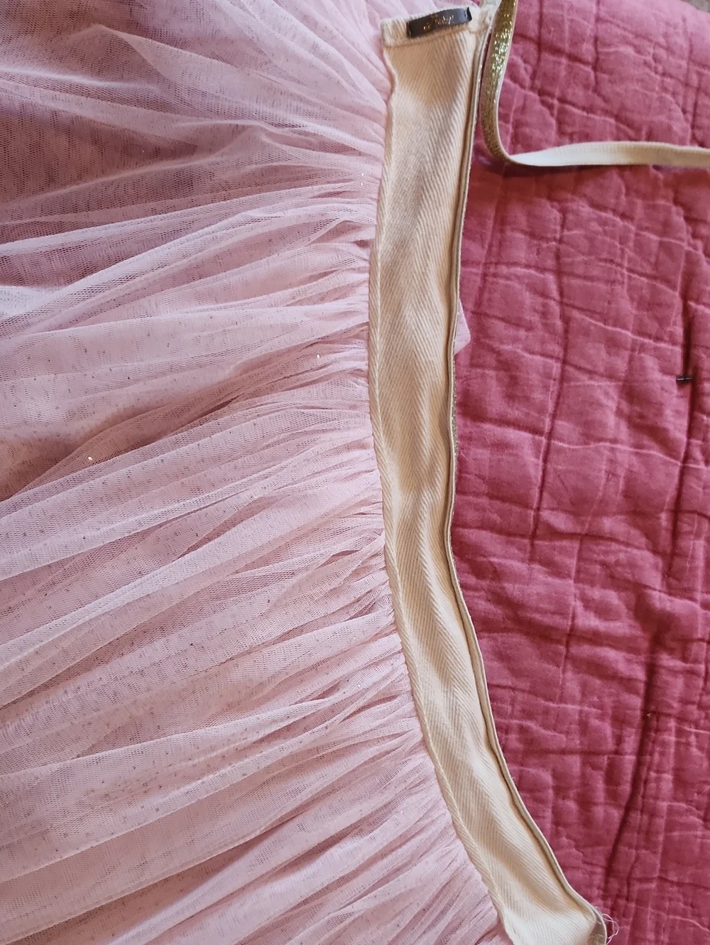 Oh Baby Pink Tutu Skirt 19.5 Inches Width 12 Inches Long